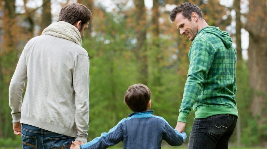non-parent parenting orders - gay couple with child