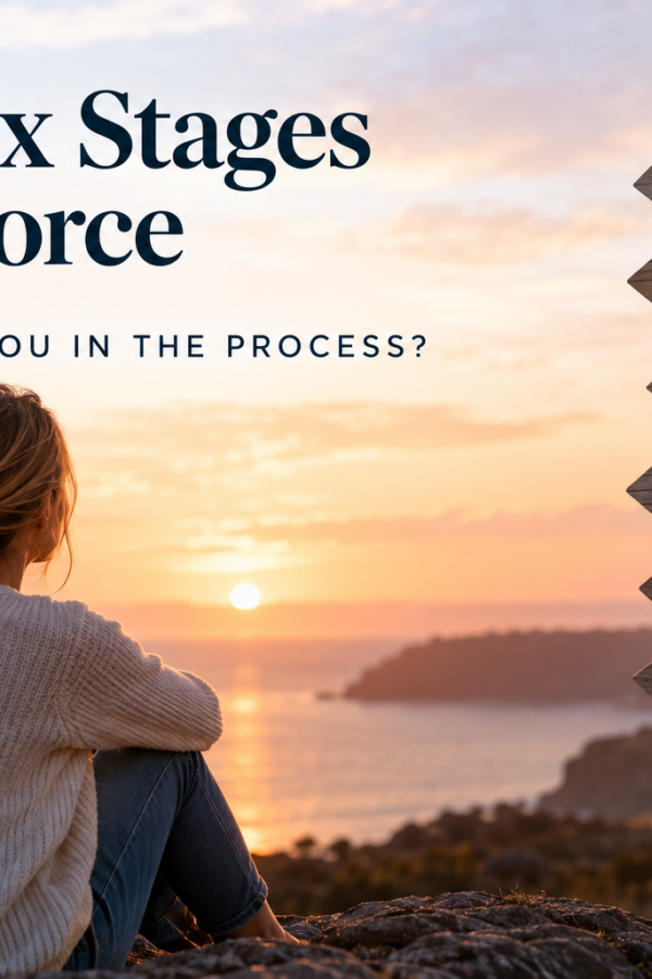six stages of divorce